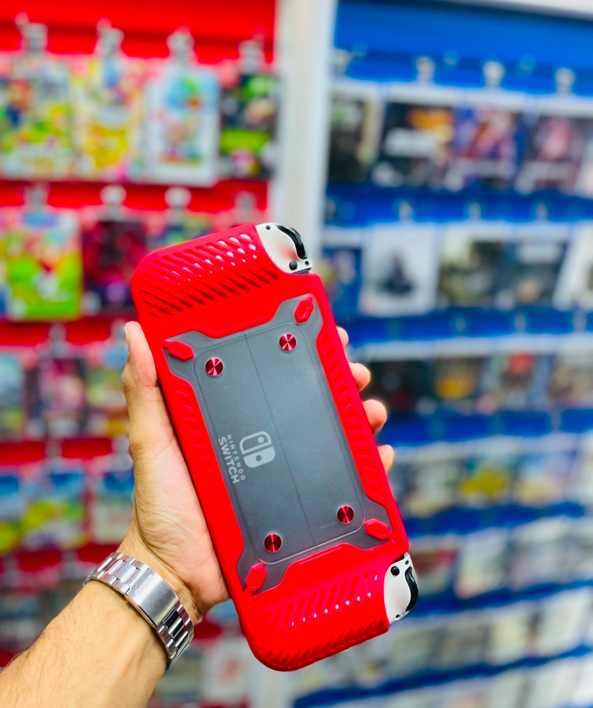 Forro protector anti golpe para Nintendo Switch Oled/V2