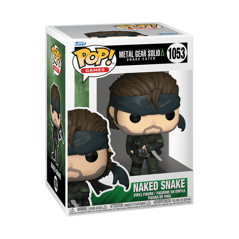 FunkoPop 1053 Naked Snake Metal Gear Solid Snake Eater