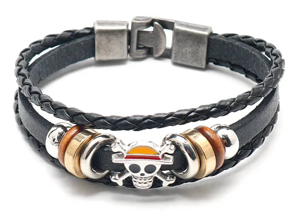Pulseras brazaletes de One Piece (modelos varios)