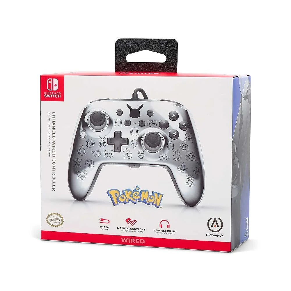Control Alambrico PowerA de Pokemon Nintendo Switch