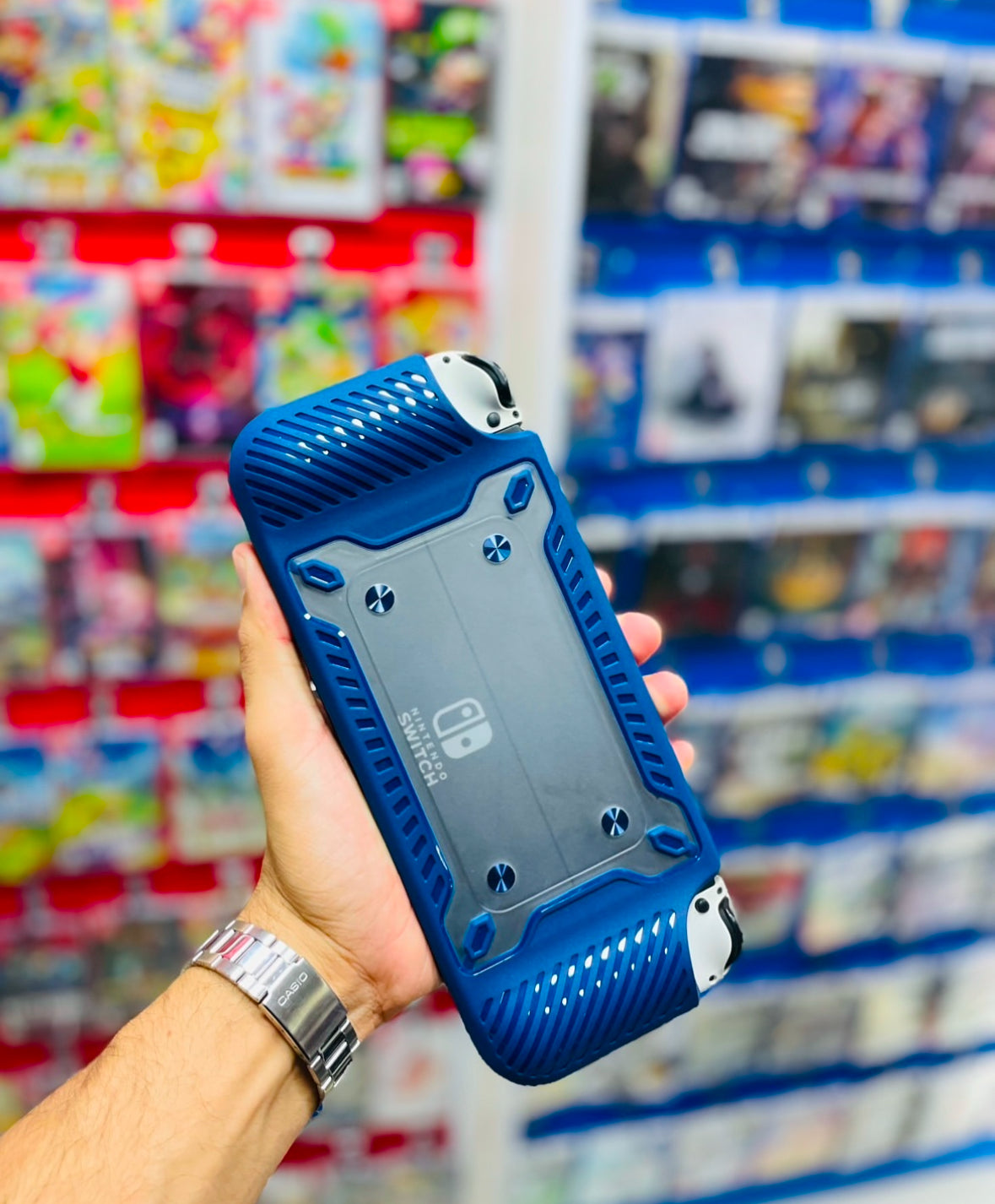 Forro protector anti golpe para Nintendo Switch Oled/V2
