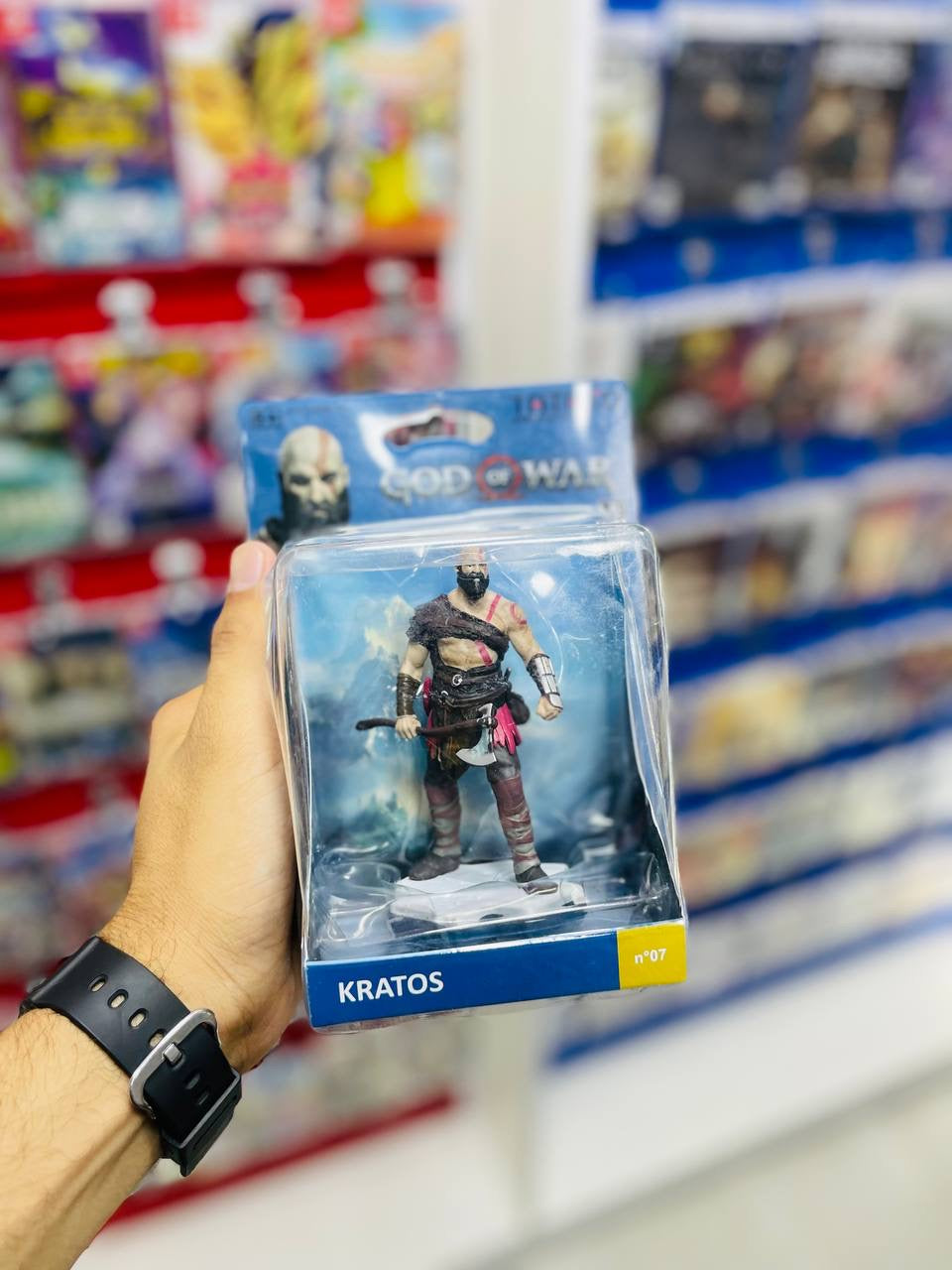 Figura coleccionable de Kratos de God Of War