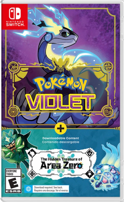 Pokemon Violeta + el Tesoro Escondido del Área Cero DLC