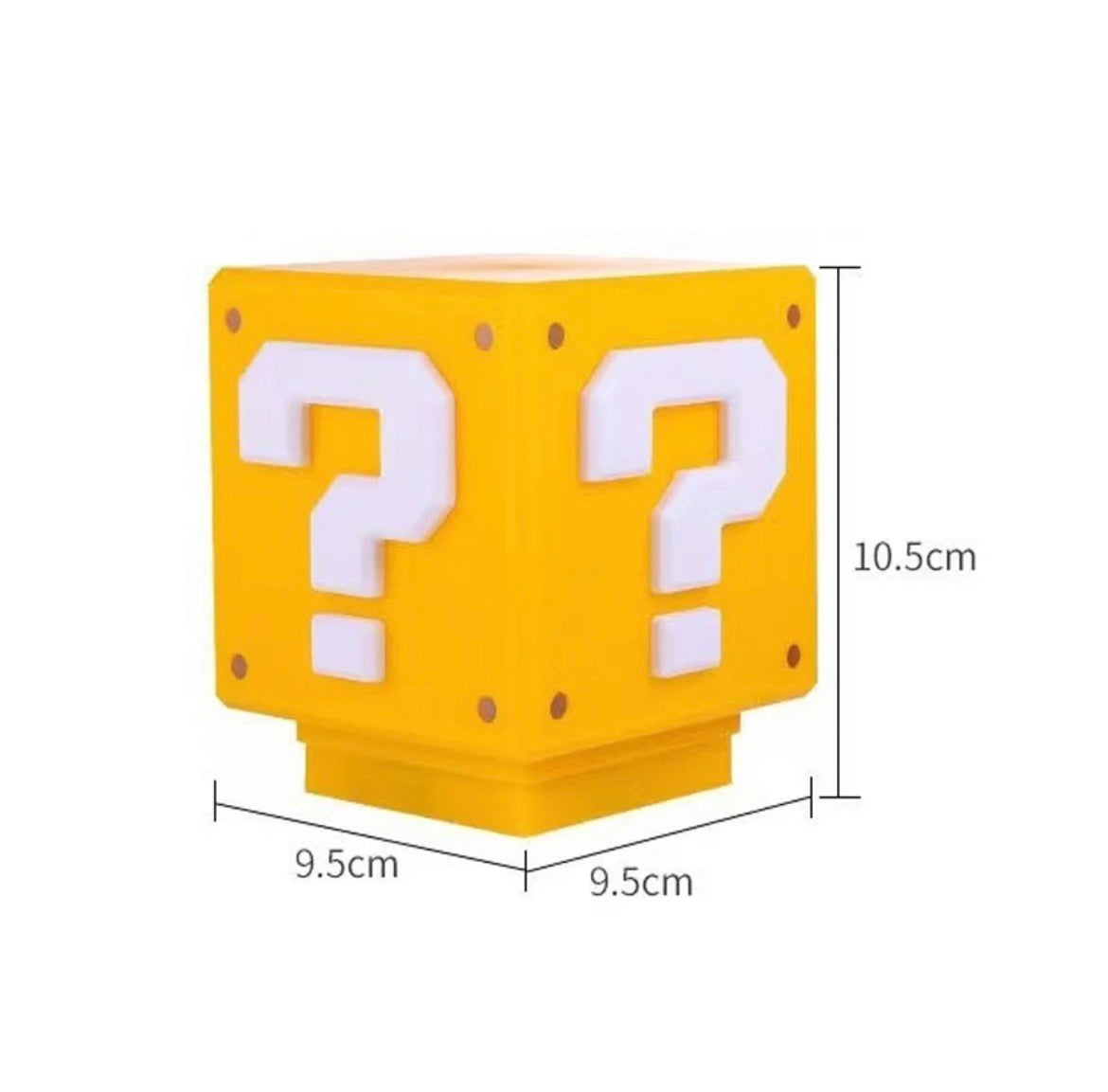 Lámpara ? Bloque de súper Mario Bros recargable