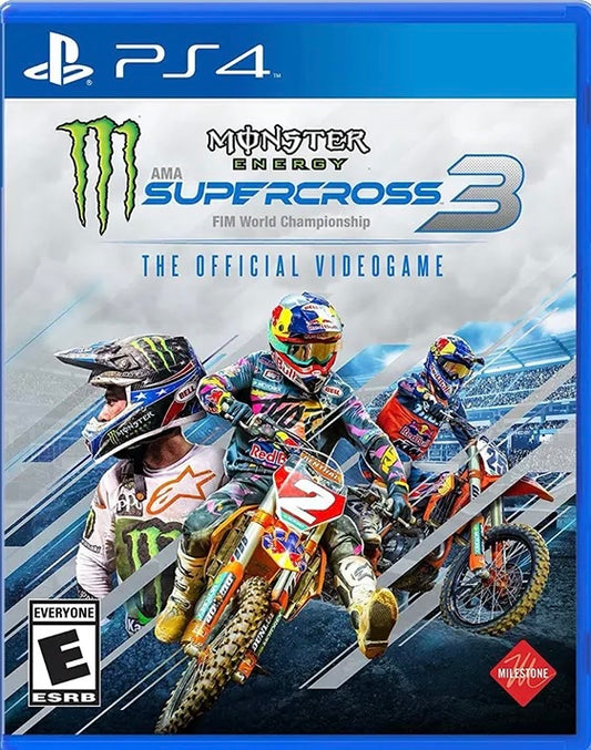 Monster Energy Supercross 3 Ps4