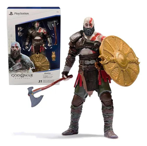 Figura articulable God Of War Ragnarok Kratos