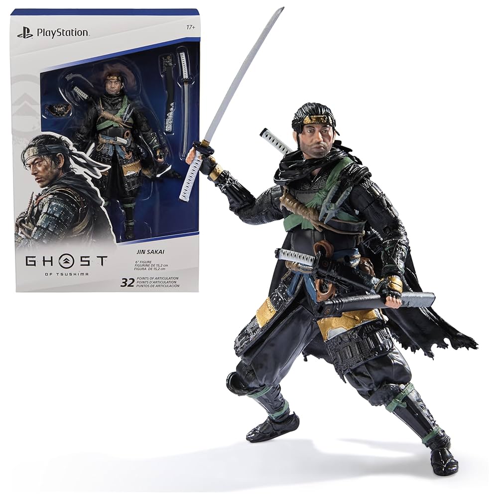 Figura articulable Ghost Of Tsushima Jin Sakai