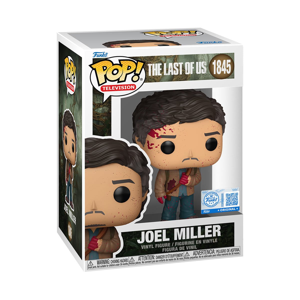 FunkoPop 1845 Joel Miller Blood The Last of Us