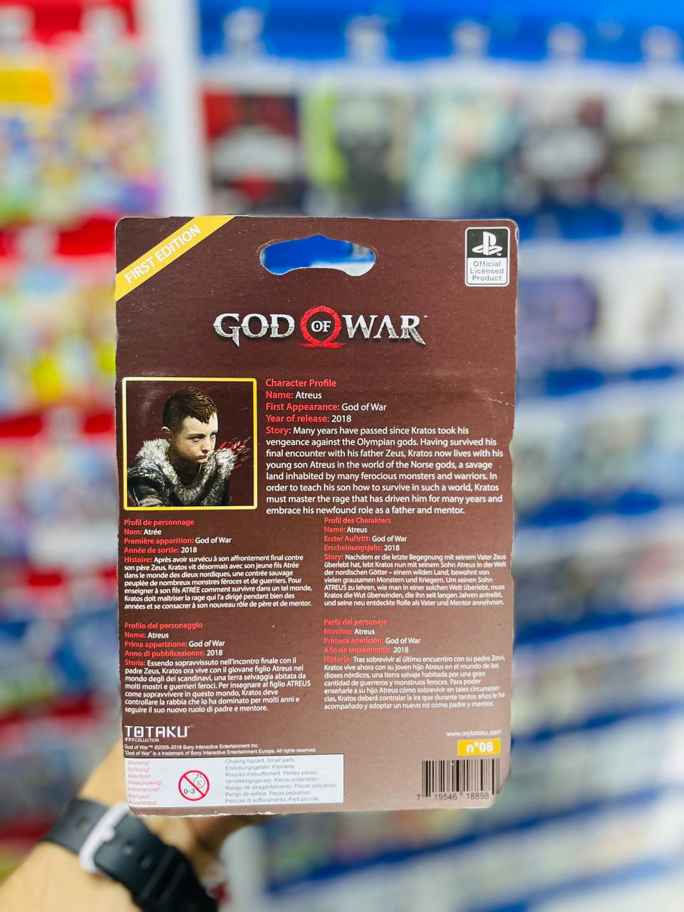Figura coleccionable de Atreus God Of War