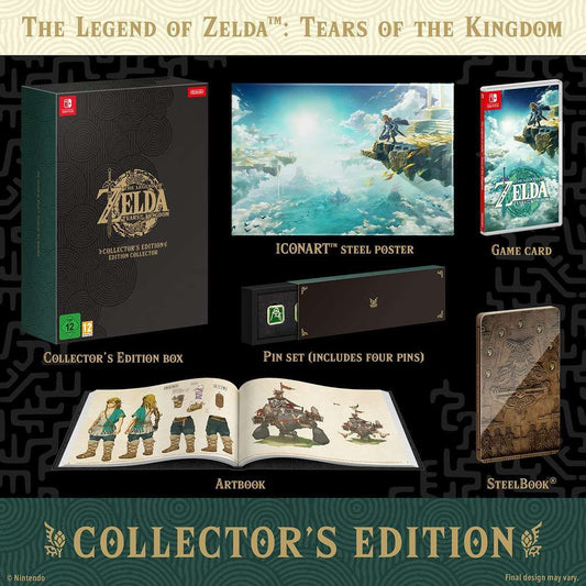 The Legend of Zelda: Tears of the Kingdom edición coleccionista