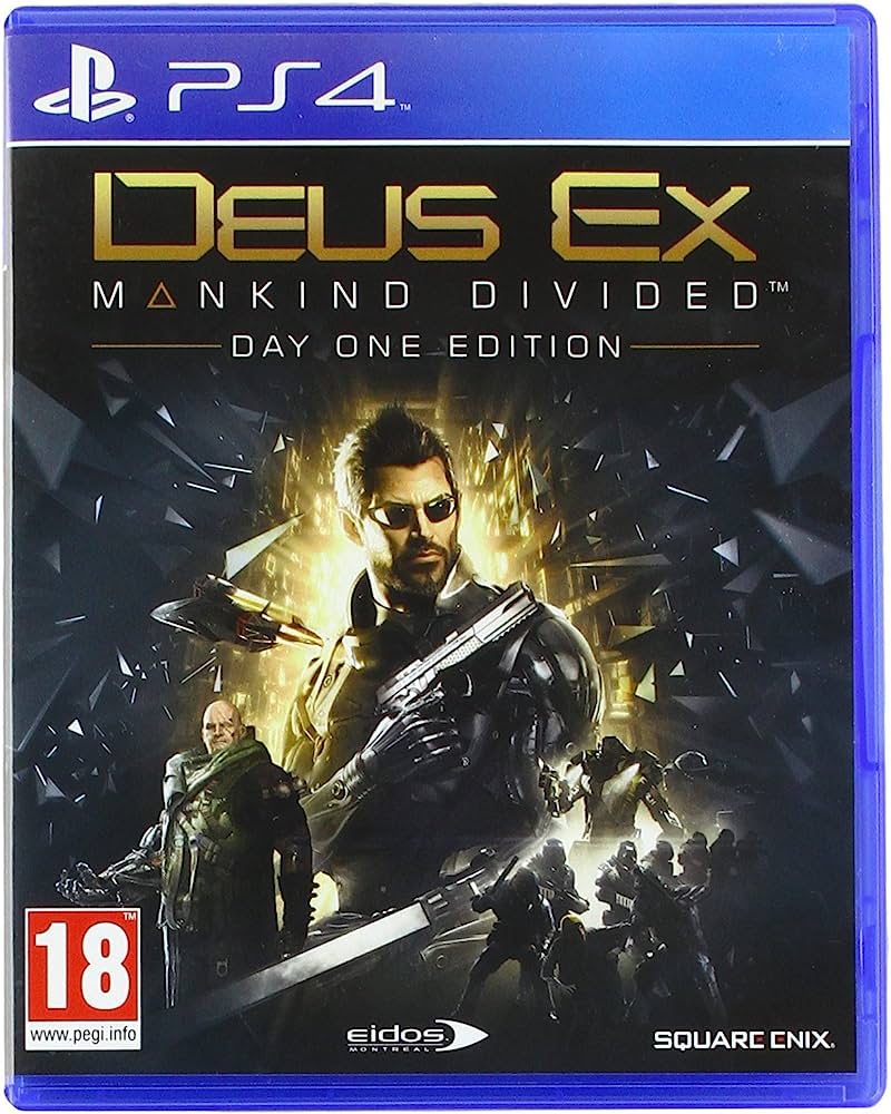 Deus Ex Mankind Divided Day One Edition Ps4