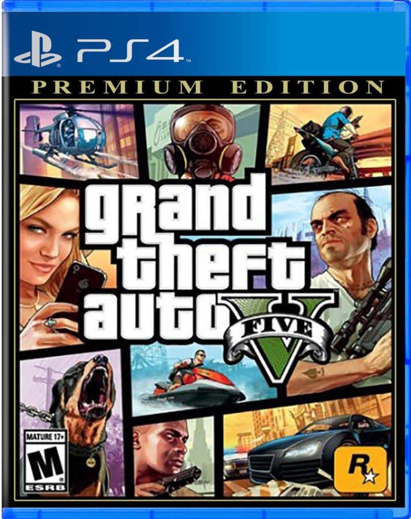 GTA V Grand Theft Auto V Premiun Ps4