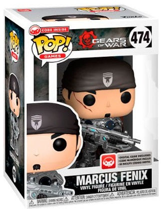 Funko Pop Gears Of War 474 Marcus Fenix