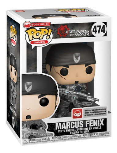 Funko Pop Gears Of War Marcus Fenix 474