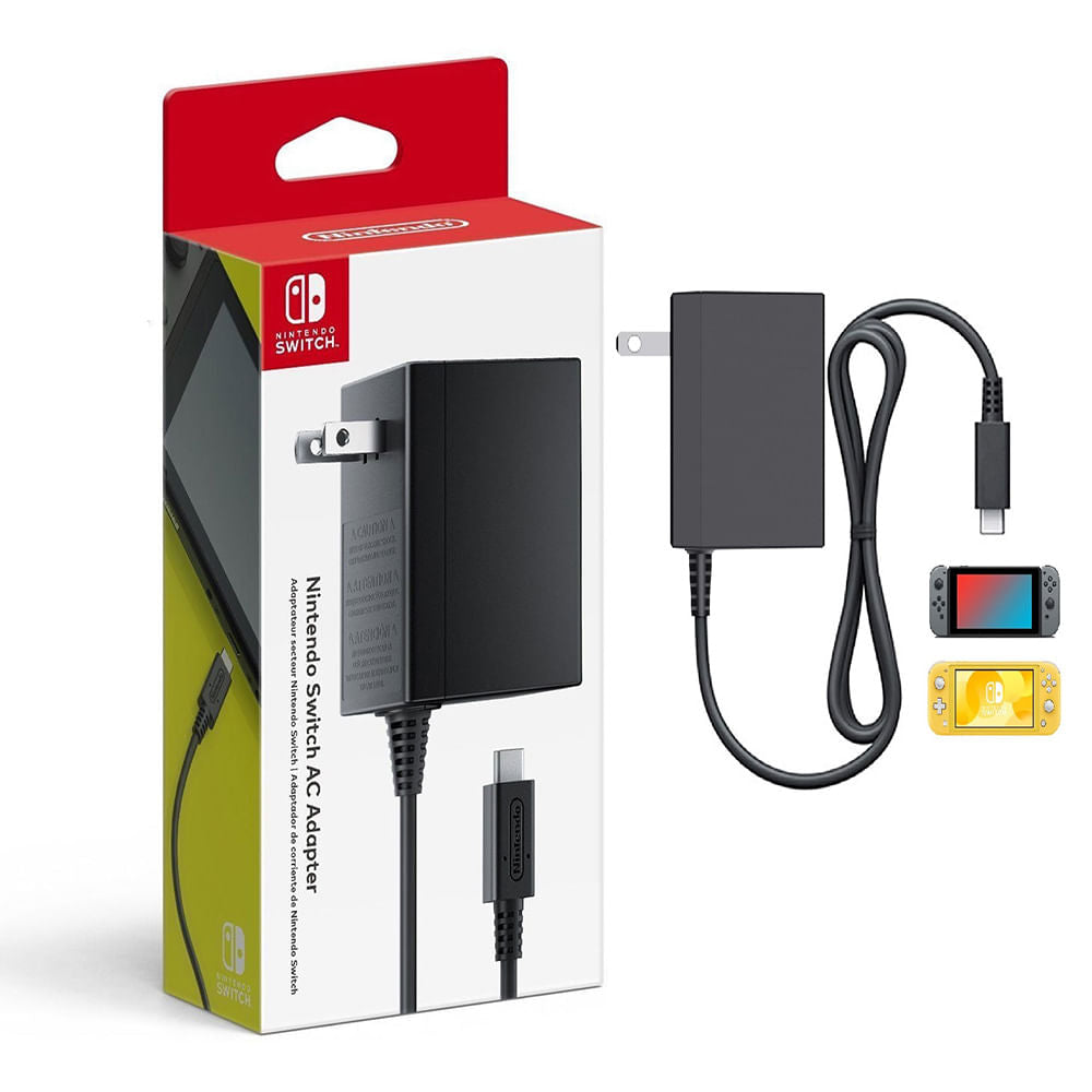 Cargador Para Nintendo Switch Ac. Original Nintendo