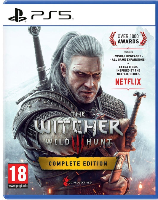The Witcher 3 Hunt complete edition PS5
