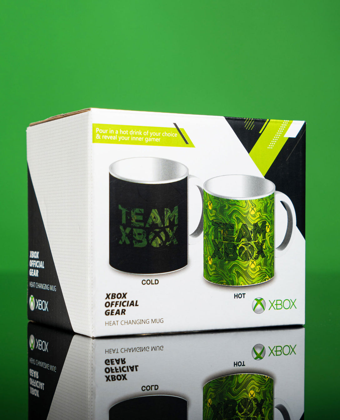 XBOX taza de 11 oz Cambio de color con el calor