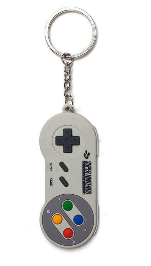 Llavero Control Super Nintendo en Goma