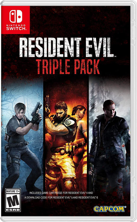Resident Evil Triple Pack 4, 5 y 6