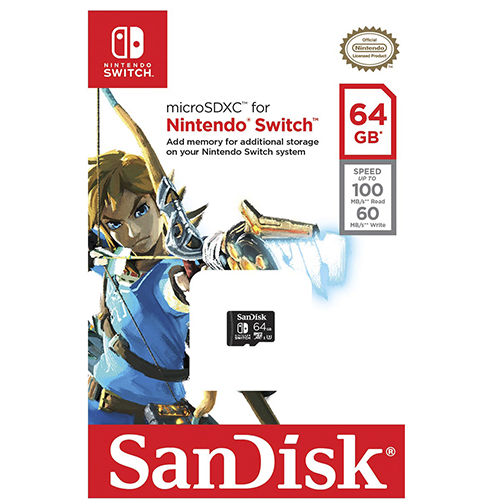 MicroSD para Nintendo Switch Sandisk