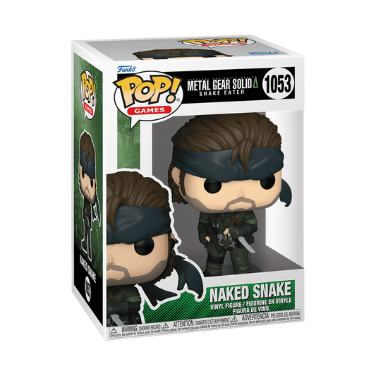 FunkoPop 1053 Naked Snake Metal Gear Solid Snake Eater