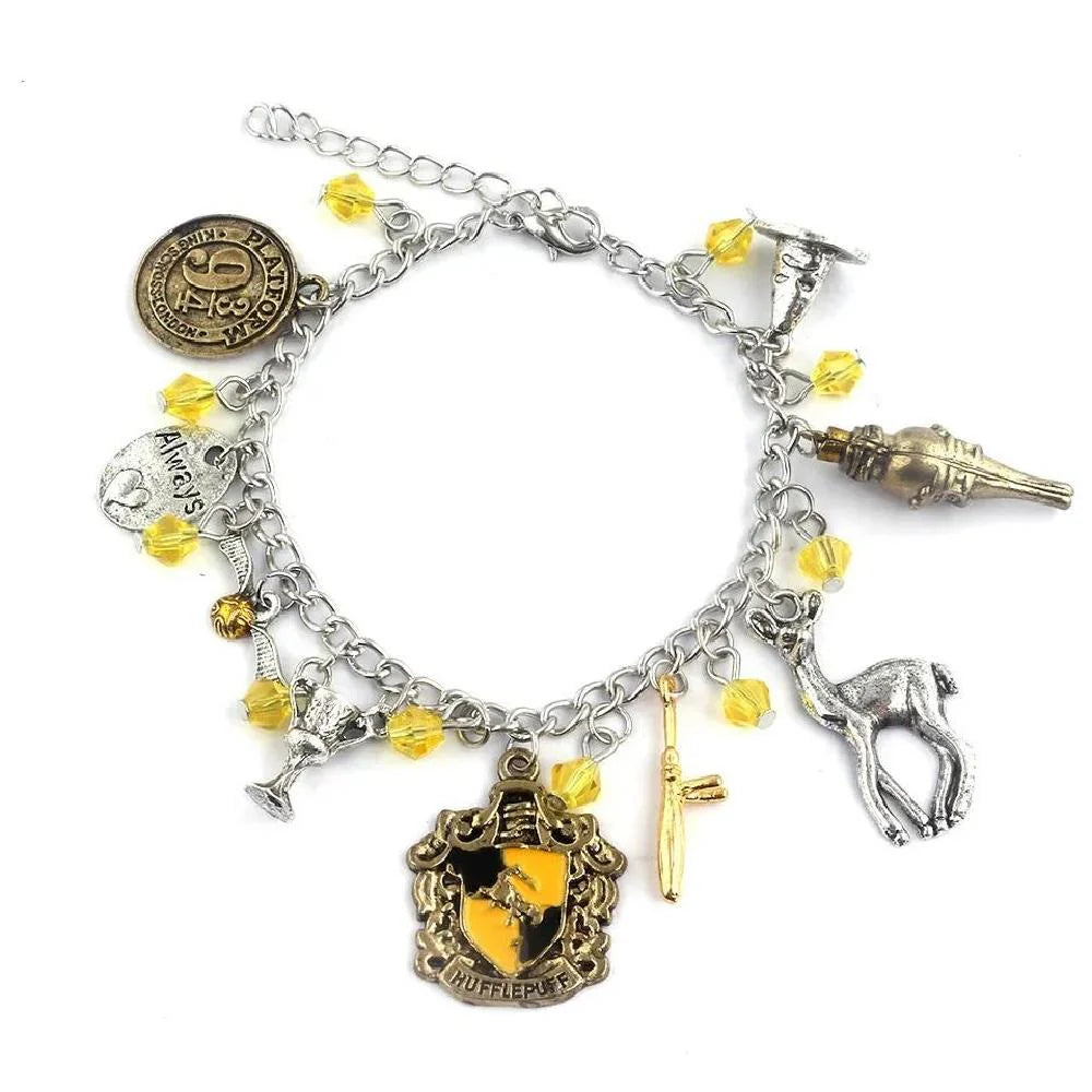 Pulseras Brazaletes Harry Potter Hogwarts (Modelos Variados)