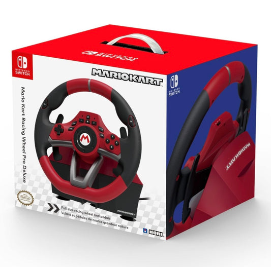 Volante y Pedal para Nintendo Switch Marca HORI