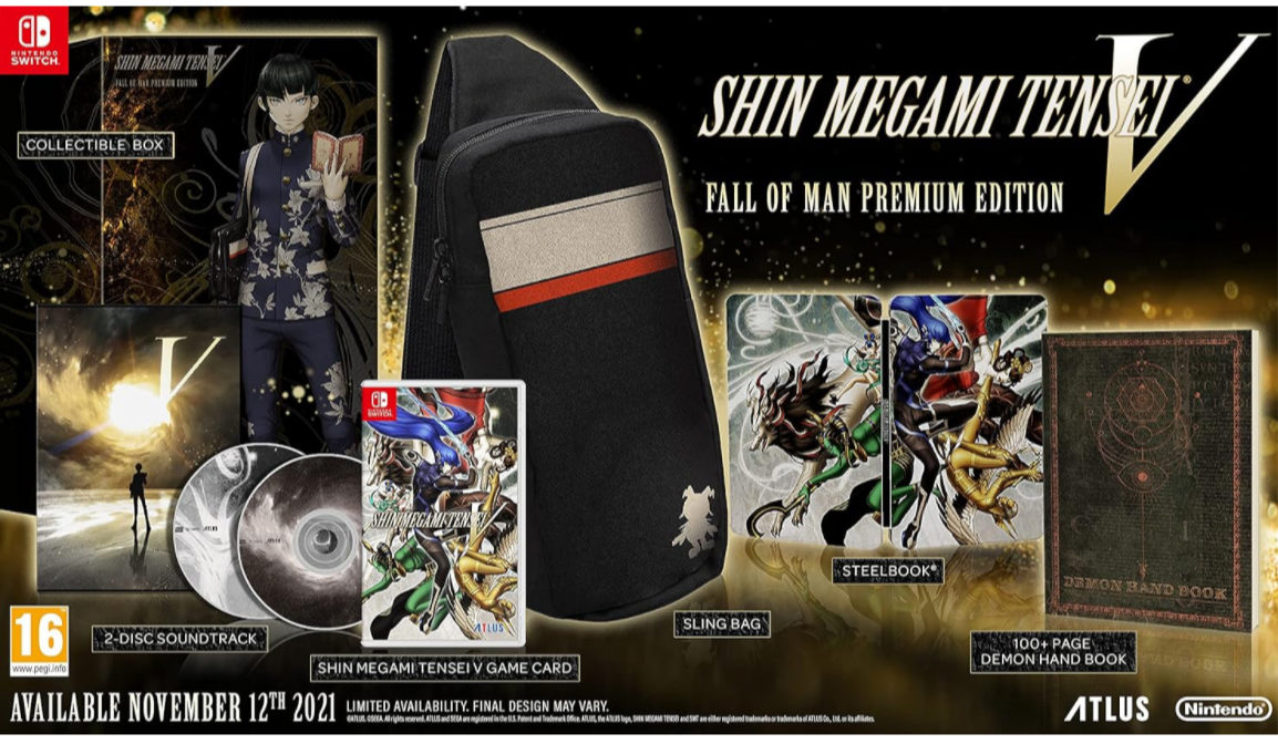 Shin megami tensei V Fall Of Man Premiun Edition