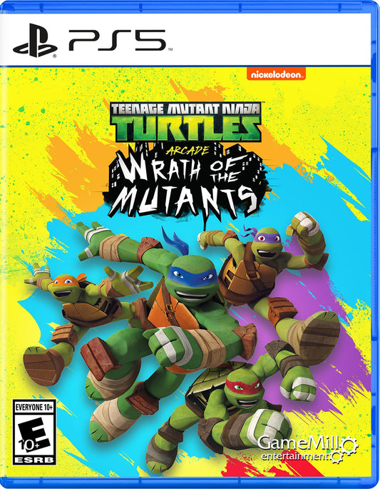 Teenage Mutant Ninja Turtles Arcade Wrath Of The Mutants PS5