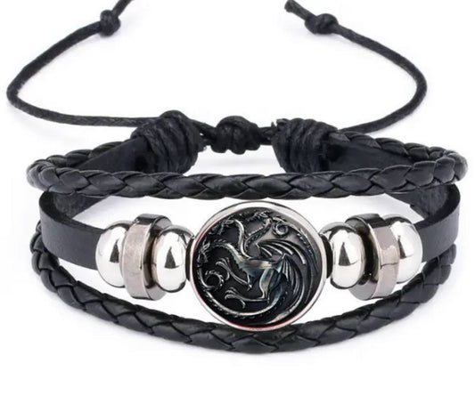Pulsera brazalete de la Casa Targaryen Game Of thrones