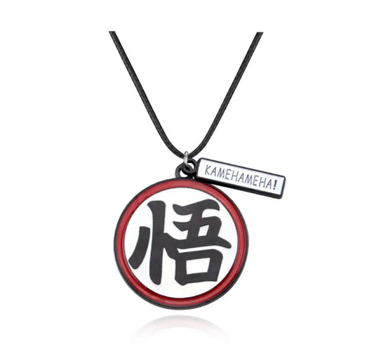 Collar de Dragón ball Z Kanji Kamehameha