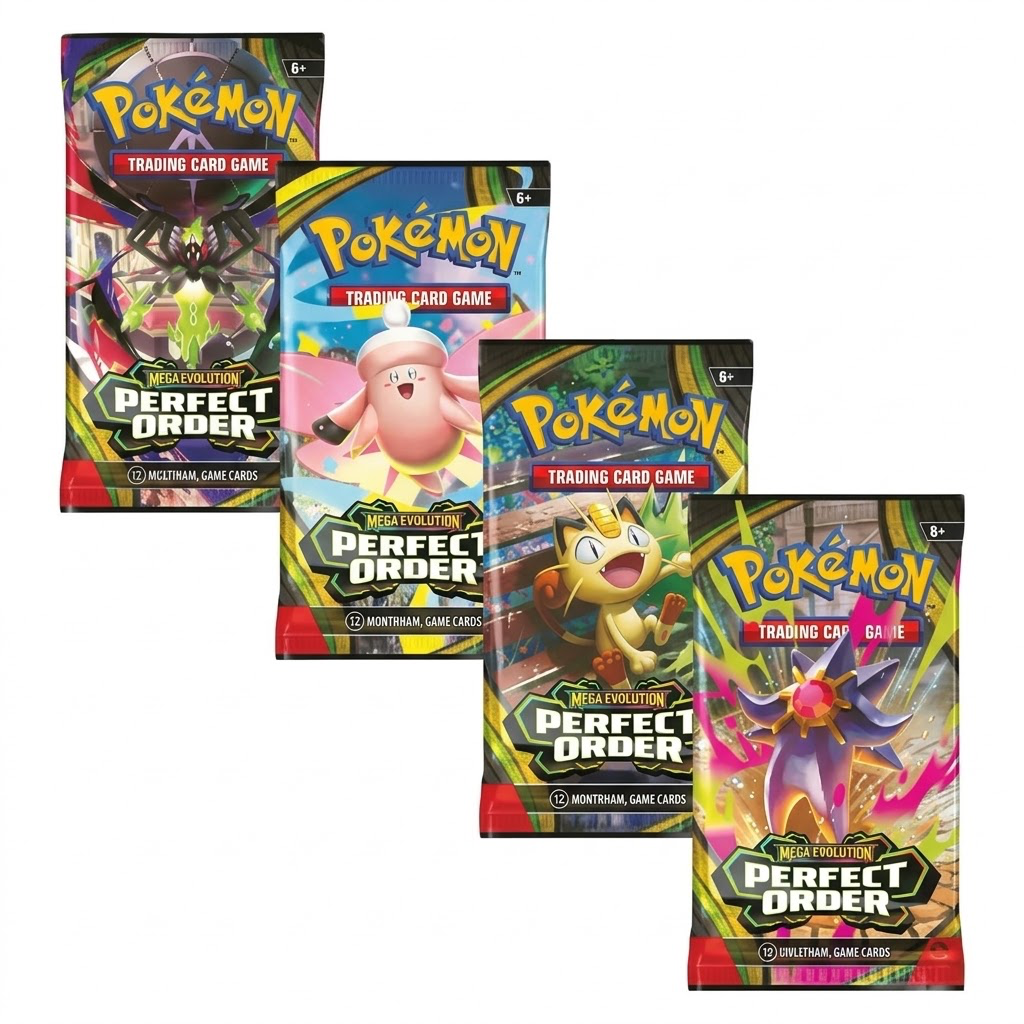 Sobres de cartas Pokemon
