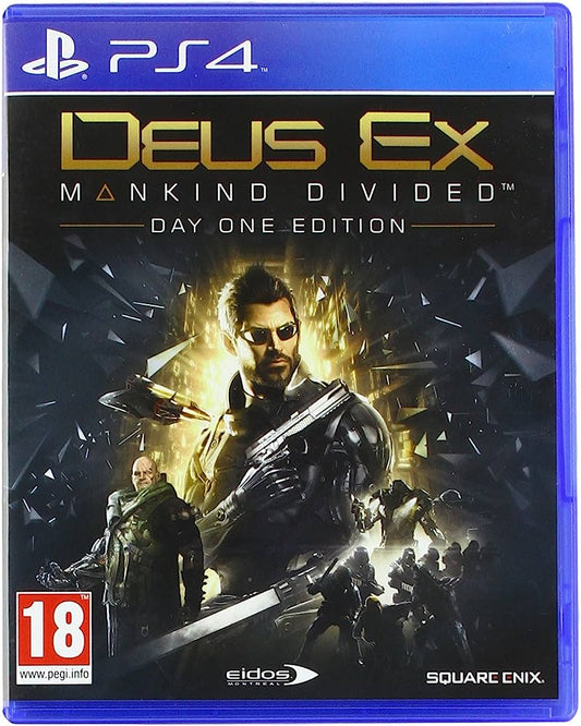 Deus Ex Mankind Divided Day One Edition Ps4