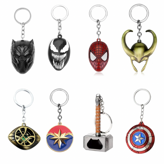 Llaveros De Marvel Avengers (Modelos Variados)