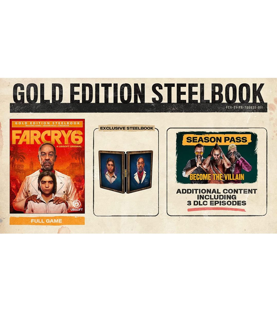 Far Cry 6 Edición Especial Steelbook