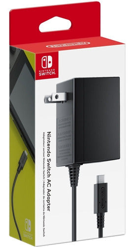 Cargador Para Nintendo Switch  Ac. Original Nintendo