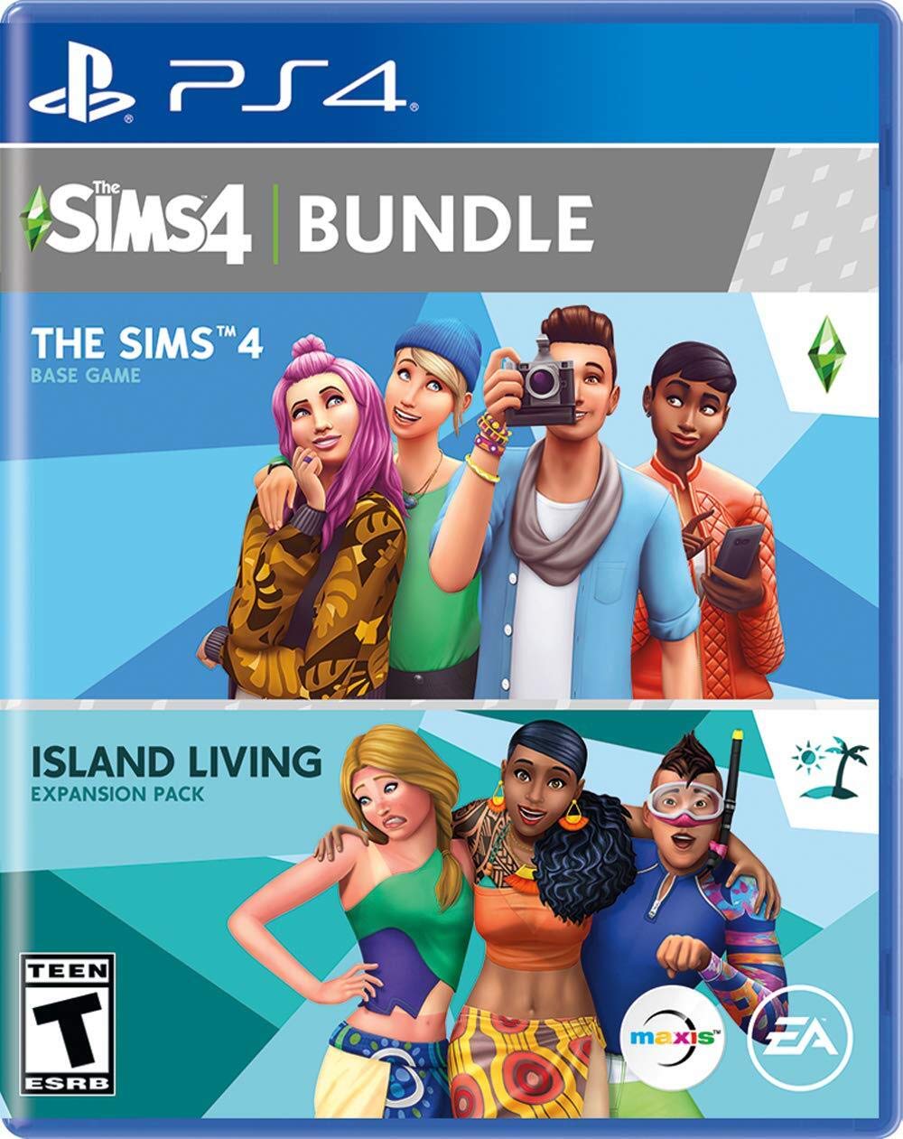 The Sims 4 + Island Living Bundle PS4