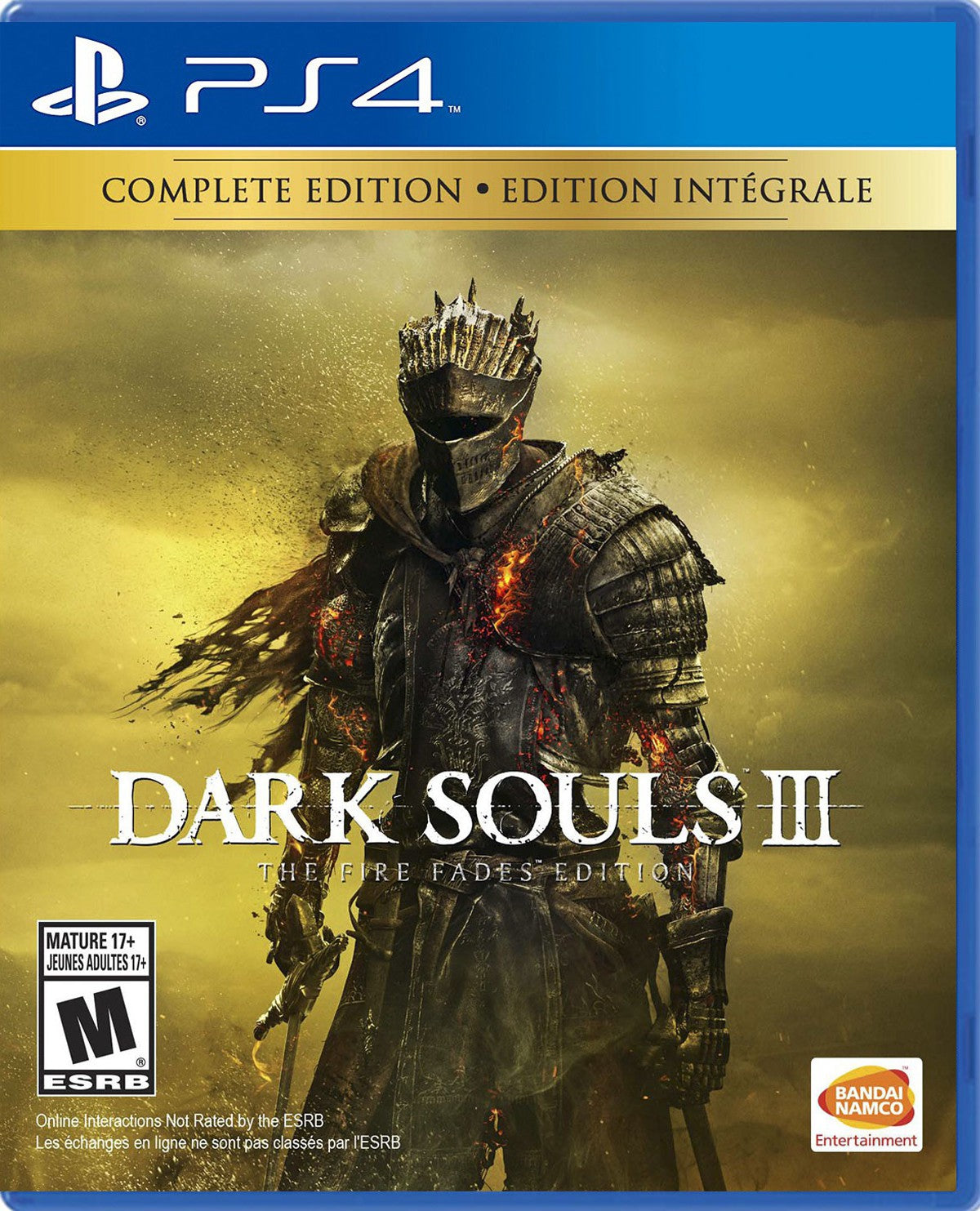 Dark Souls III The Fire Fades Edition Ps4