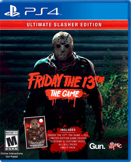 Friday The 13  The Game Ultimate Slasher Edition Ps4