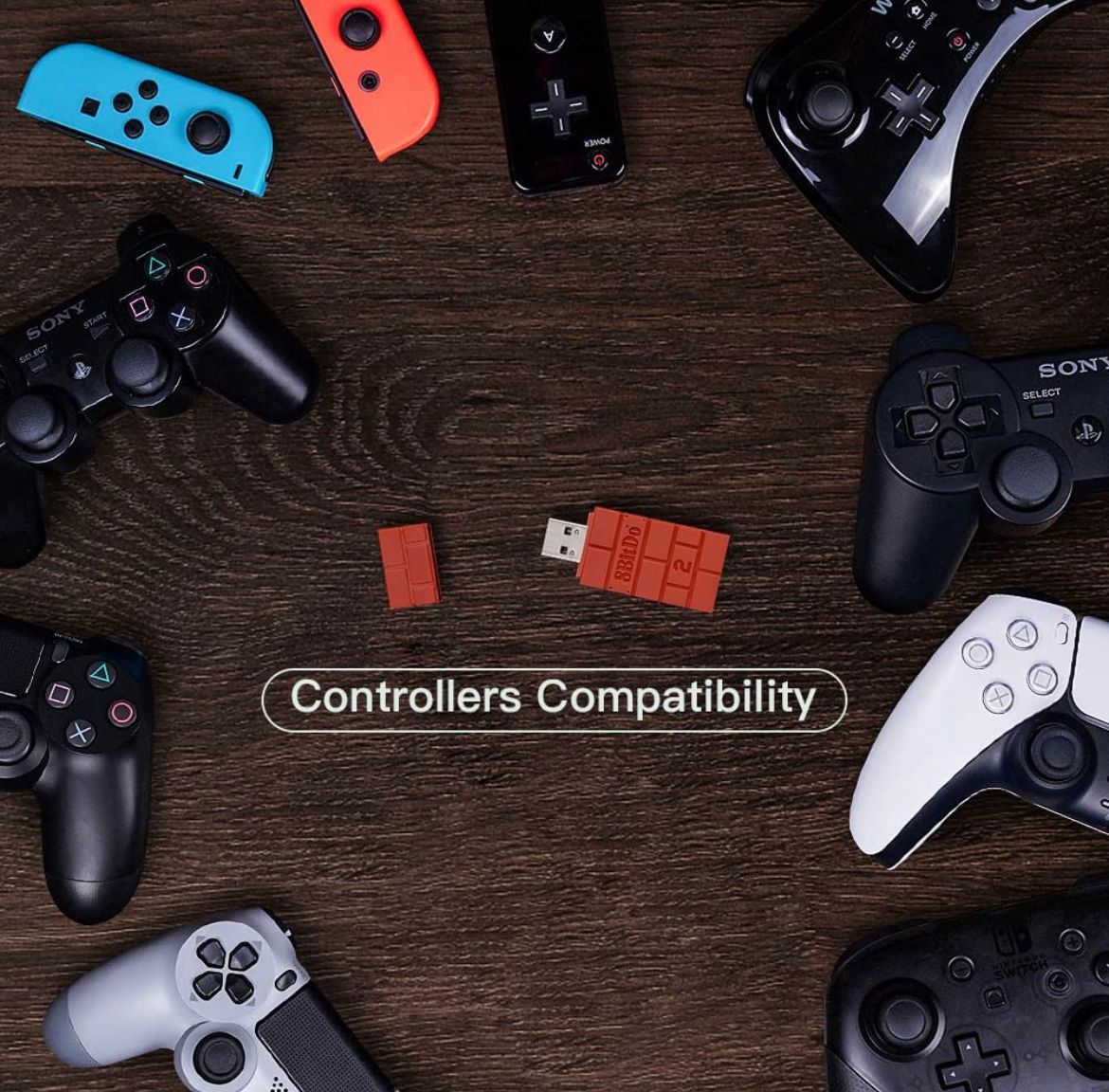 Adaptador para Controles de Bluetooth Para Nintendo Switch Mundo